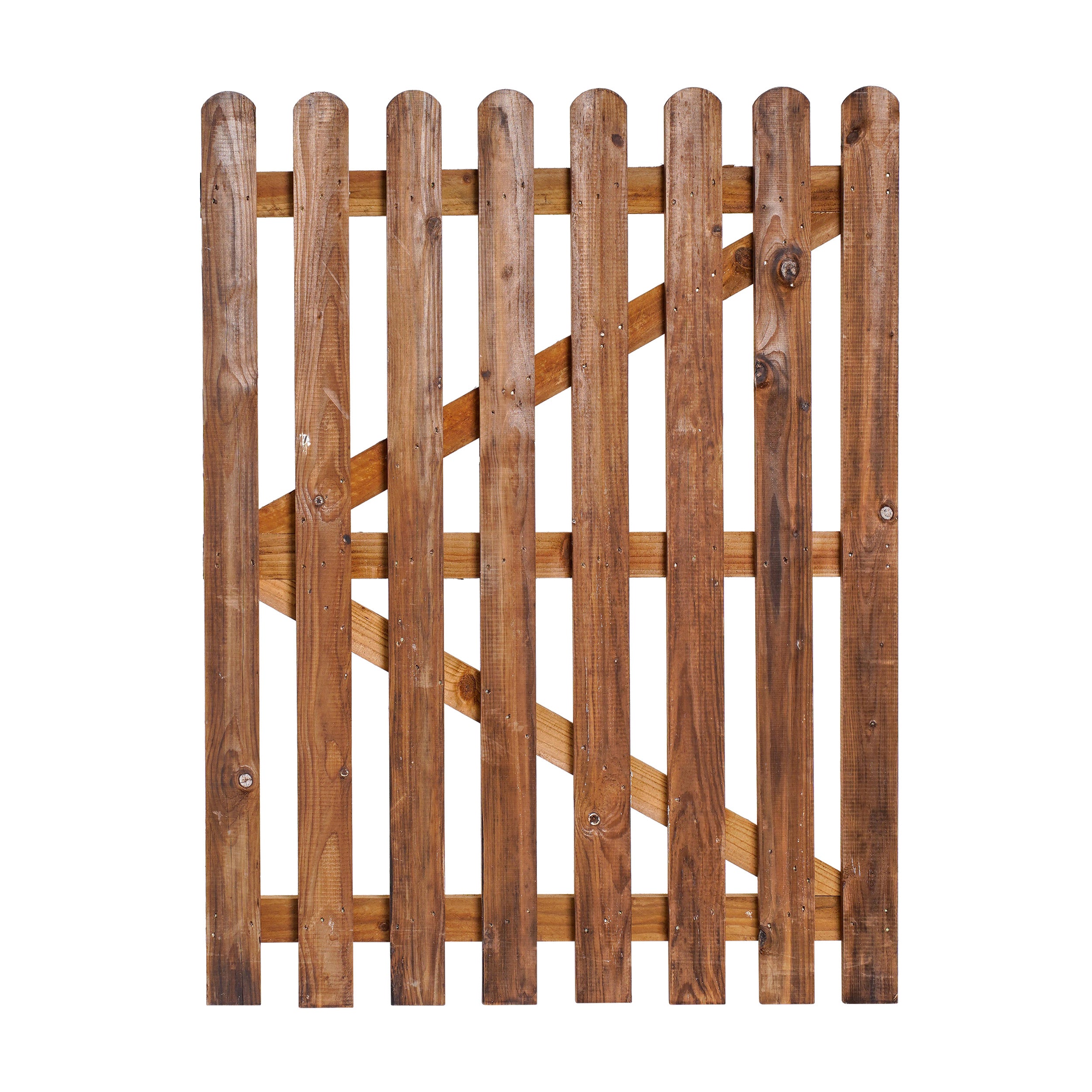 Pressure treated 2024 picket fence panels