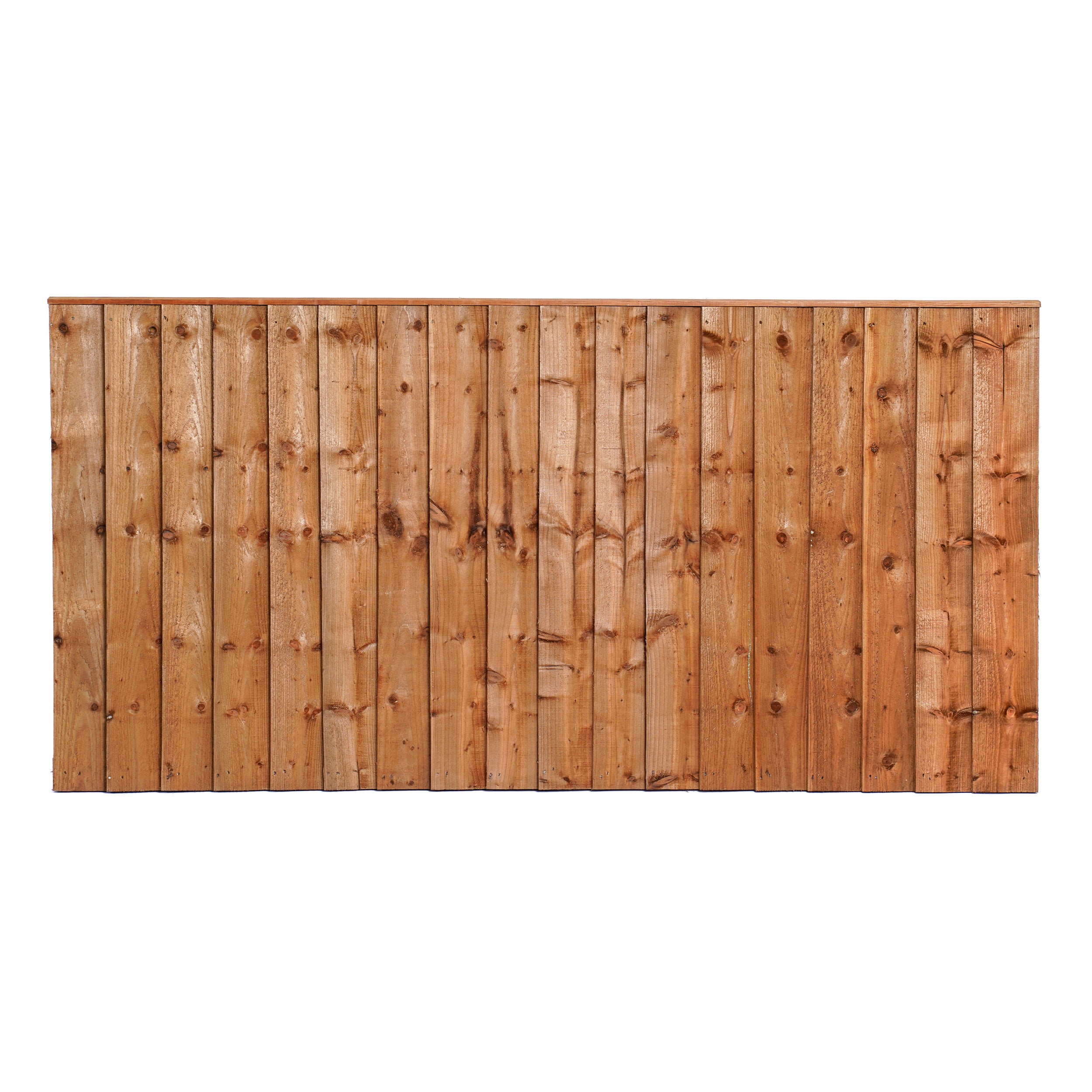 Heavy Duty Closeboard Panel - Pressure Treated Brown