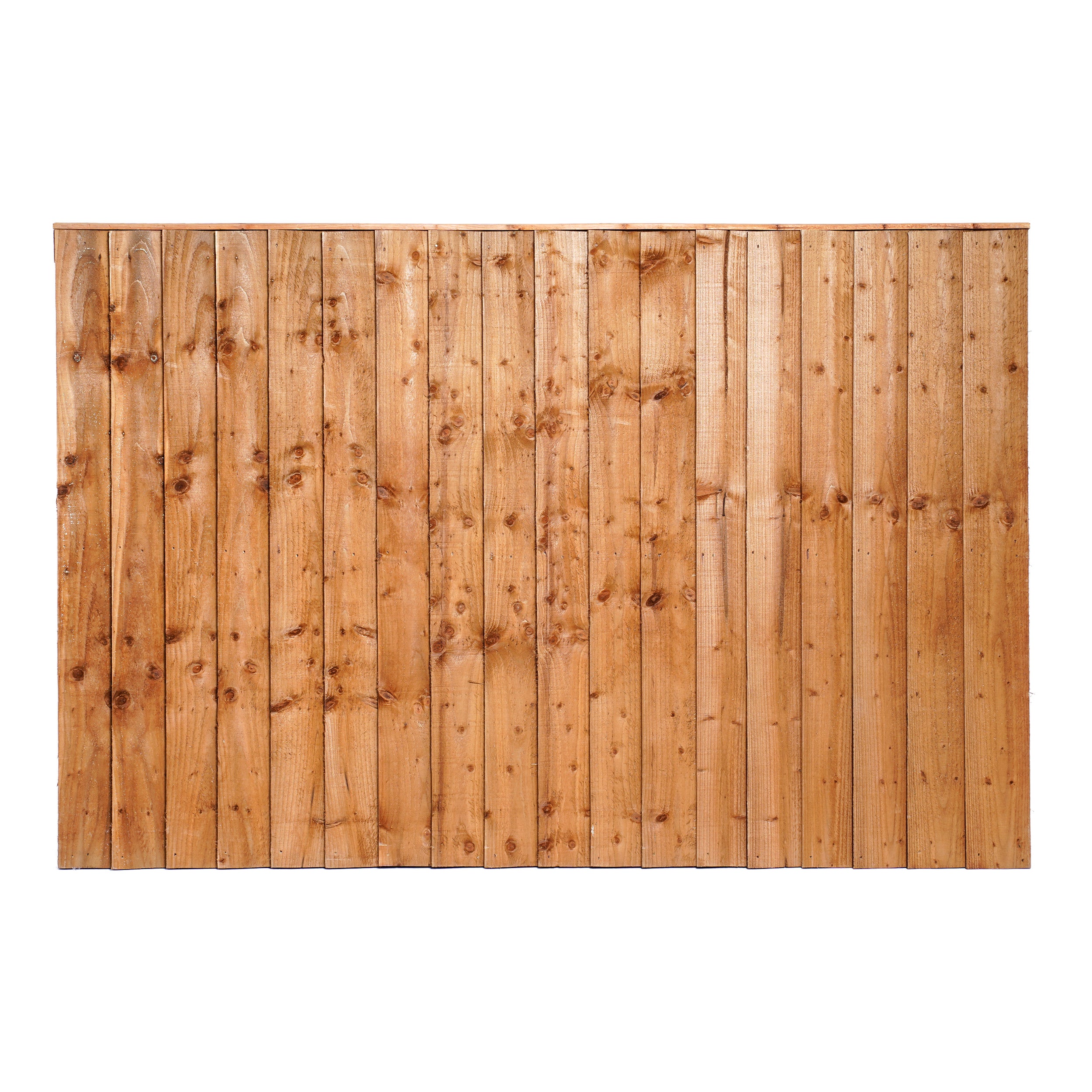 Heavy Duty Closeboard Panel - Pressure Treated Brown