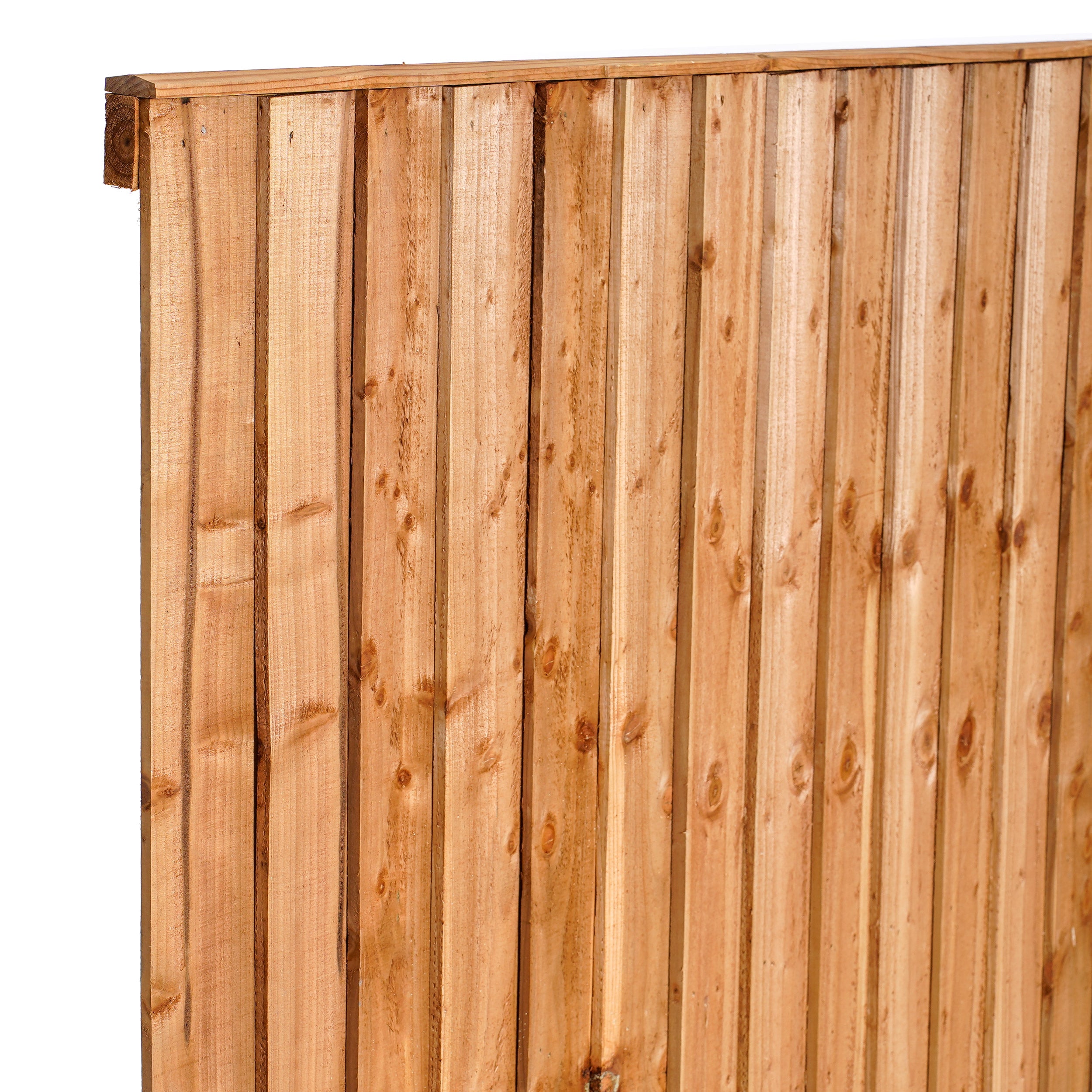 Heavy Duty Closeboard Panel - Pressure Treated Brown